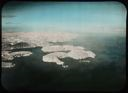 Image of Button Islands from Airplane